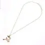 ELEARD Long Christmas Necklace Sparkle Crystal Snowflake Reindeer Wreath Pendant Necklace for Women Girls Festive Sweater Necklace Xmas Holiday Party Jewelry Set Gifts