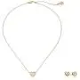 Michael Kors Gold-Tone Stud Earrings and Pendant Necklace Jewelry Set Michael Kors Gold-Tone Stud Earrings and Pendant Necklace Jewelry Set