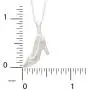 Disney Princess Cinderella Sterling Silver Slipper Pendant Necklace, 18 Inch Chain Disney Princess Cinderella Sterling Silver Slipper Pendant Necklace, 18 Inch Chain