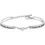 Memorial Bracelet A Piece of My Heart Lives in Heaven Bracelet Angel Wings Charm Loss Jewelry Gift