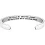 WUSUANED Inspirational Christianity Cuff Bracelet He Came He Died He Arose He Ascended He is Coming Back Religious Gift WUSUANED Inspirational Christianity Cuff Bracelet He Came He Died He Arose He Ascended He is Coming Back Religious Gift