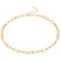 PearlyPearls 18K Gold Plated Dainty Link Chain Choker Necklaces for Women Girls Simple Trendy Necklaces Gold Jewelry Gifts for Women PearlyPearls 18K Gold Plated Dainty Link Chain Choker Necklaces for Women Girls Simple Trendy Necklaces Gold Jewelry Gifts for Women
