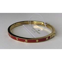 Kate Spade New York Bangle Bracelet (Spot The Spade Red O0RU2565)