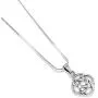 SUVANI Sterling Silver Celtic Knot Five Fold Pattern Round Pendant Necklace, 18 inches SUVANI Sterling Silver Celtic Knot Five Fold Pattern Round Pendant Necklace, 18 inches