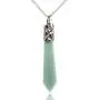 Justinstones Gemstone Hexagonal Pointed Reiki Chakra Pendant Necklace 20'' Justinstones Gemstone Hexagonal Pointed Reiki Chakra Pendant Necklace 20''