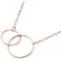 SANNYRA Daughter-in-Law Gift Necklace Mother Daughter Jewelry Gift for Her 14K Rose Gold Filled 2 Interlocking Circles SANNYRA Daughter-in-Law Gift Necklace Mother Daughter Jewelry Gift for Her 14K Rose Gold Filled 2 Interlocking Circles