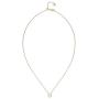 PAVOI 14K Gold Plated Created Opal Pendant Cubic Zirconia Halo Necklace | Gold Necklaces for Women
