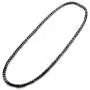 Accents Kingdom Mens Magnetic Hematite Therapy & Healing Stone with Small Drum Bead Necklace Accents Kingdom Mens Magnetic Hematite Therapy & Healing Stone with Small Drum Bead Necklace