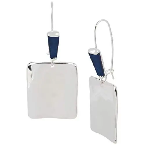 Patina Large Geometric Drop Earrings, 321593SLV460 Patina Large Geometric Drop Earrings, 321593SLV460