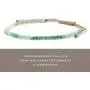 Balipura Aura Bracelet -  Pure Love  2mm Natural Healing Gemstones & Crystals f- Amazonite, Rose Quartz Among Others – 925 Silver Beads - Handmade in Bali - Blessed by a Balinese Priest