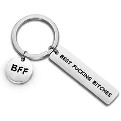 Zuo Bao Bitch Bracelet I Fucking Miss You Bitch Sister Bangle Bracelets Jewelry Gifts for Best Friends and Sisters