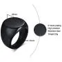 VNOX Seals of The Seven Archangels Talisman Ring Stainless Steel Oval Signet Biker Ring for Men Boys VNOX Seals of The Seven Archangels Talisman Ring Stainless Steel Oval Signet Biker Ring for Men Boys