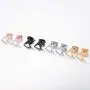 Stainless Steel Simple Punk Lightning Bolt Flash Thunder Button Stud Earrings Women Mens Cool Party Jewelry Stainless Steel Simple Punk Lightning Bolt Flash Thunder Button Stud Earrings Women Mens Cool Party Jewelry