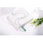 XIANNVXI Flower Wrapped Crystal Point Pendant Necklace Reiki Healing Crystals Stone Necklaces Gemstone Quartz Jewelry for Women