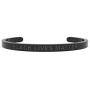 MADIBELLA Black Lives Matter Cuff Bracelet - Adjustable BLM Stainless Steel - Luxury, Hand Stamped, Inspirational Bangle - Adjusts For Kids and Adults