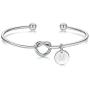 M MOOHAM Bridesmaid Proposal Gifts, Tie The Love Knot Bridesmaid Bracelet with 26 Initials Bridesmaids Gifts for Wedding with Box, Cards