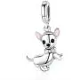 LAMOONY Dog Charm 925 Sterling Silver Dinosaur Charm Spider Charm Cat Charm Animal Charm Dolphin Charm Mouse Charm for Pandora Charm Bracelet
