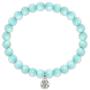 SOLINFOR Coworker Leaving Gifts for Women - Amazonite Beads Farewell Bracelet - Retirement Moving Away Goodbye Going Away New Job Good Luck Jewelry Gift Idea for Her Friends Boss
