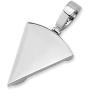 Iced Out Pizza Pendant Necklace Full Paved AAA+ Cubic Zircon Gold Silver Color Hip Hop Jewelry Gift for Men Women