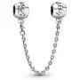 Pandora Jewelry Family Forever Safety Chain Sterling Silver Charm Pandora Jewelry Family Forever Safety Chain Sterling Silver Charm