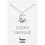 Happy Kisses Octopus Necklace Cute Nautical Pendant for Sea Lovers – Perfect for Woman, Kids and Children