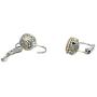 John Medeiros Beijos Collection Beautiful 6MM Cubic-Zirconia Bezel Earring Set …