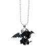 XOFOAO How to Train Your Dragon Toothless Charm Necklace Single-Sided Cosplay