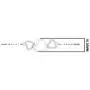 Triple Heart Natural Diamond Bolo Bracelet in 925 Sterling Silver