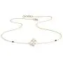 CaratLane Adveta Diamond Mangalsutra for Women 0.106 Carat (IJ-Color, SI-Clarity) in 14 K Yellow Gold with Jewelry Gift Box