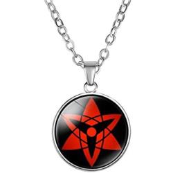 I3C Naruto Necklace, Japanese Animation Naruto Cosplay Pendant Necklace for Anime-Fans Women Teen Girls