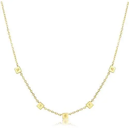 Blossom & Hue Dangle Choker Dainty Droplet Necklace | Dainty Gold Necklace | Hypoallergenic 18K Gold Plated .925 | Miminalist Layering Necklace Blossom & Hue Dangle Choker Dainty Droplet Necklace | Dainty Gold Necklace | Hypoallergenic 18K Gold Plated .925 | Miminalist Layering Necklace