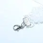YienDoo Boho Necklace Fashion Sweet Style Lace Choker Elf Girl Lace Flower Necklace Jewelry for Women and Girls (White)