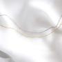Gold Chain Choker Necklace,14K Gold Plated Dainty Cute Lip Chain Long Necklace Delicate Fashion Choker Necklace Jewelry Gift for Women
