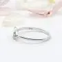 LGSY 925 Sterling Silver Double Heart Rings for Women Infinity Love Promise Thin Rings for Jewelry Gift