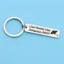 BEKECH Stingrays Keychain I Just Really Like Stingrays Okay Stingrays Jewelry Manta Ray Keychain Ocean Sea Jewelry Ocean Style Key Ring Gift for Stingrays Lovers