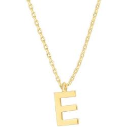 PAVOI 14K Gold Plated Initial Necklace | Letter Necklaces for Women