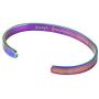 Inspirational Gifts Stainless Steel Cuff Bangle Bracelet for Women Inspirational Daily Reminder