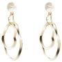 Nother 2021 Style Hollow Geometric Metal Dangle Trendy Multi Layered Drop Earrings