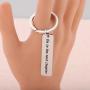 WUSUANED On to The Next Chapter Keychain Retirement Gift Graduation Gift Divorce Gift