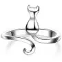 kelistom Vintage Silver Animal Open Ring, Adjustable Frog, Snake, Dragon, Cat Finger Ring for Women Men Teen Girls Boys Fashion Party Jewelry kelistom Vintage Silver Animal Open Ring, Adjustable Frog, Snake, Dragon, Cat Finger Ring for Women Men Teen Girls Boys Fashion Party Jewelry