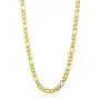 West Coast Jewelry | Crucible Stainless Steel Figaro Chain Necklace - 24'' West Coast Jewelry | Crucible Stainless Steel Figaro Chain Necklace - 24''