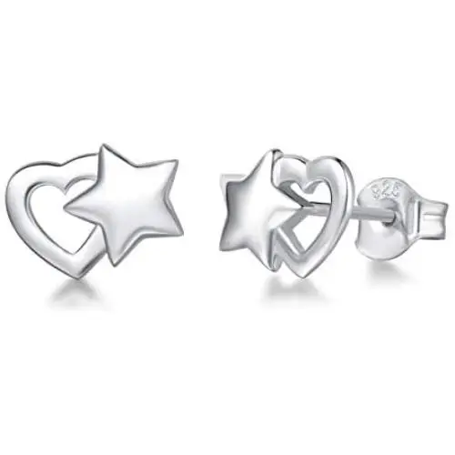 FANCIME 925 Sterling Silver Star Heart Small Stud Earrings/Pendant Necklace Cute Tiny Charm Earrings High Polished Dainty Fine Jewelry Set Gifts for Mom Women Teen Girls FANCIME 925 Sterling Silver Star Heart Small Stud Earrings/Pendant Necklace Cute Tiny Charm Earrings High Polished Dainty Fine Jewelry Set Gifts for Mom Women Teen Girls
