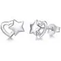 FANCIME 925 Sterling Silver Star Heart Small Stud Earrings/Pendant Necklace Cute Tiny Charm Earrings High Polished Dainty Fine Jewelry Set Gifts for Mom Women Teen Girls FANCIME 925 Sterling Silver Star Heart Small Stud Earrings/Pendant Necklace Cute Tiny Charm Earrings High Polished Dainty Fine Jewelry Set Gifts for Mom Women Teen Girls