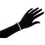 Barzel 18K White Gold or Rose Gold Plated Created Opal Tennis Bracelet