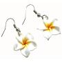 Donau Plumeria Hawaii Flower Polymer Clay Earrings Pendant Necklace Jewelry Sets 18Colors