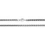 Mens Stainless Steel Antique Cross Pendant - 24 Inch Box Chain