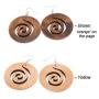 African Wooden Earrings for Women EVBEA Big Statement Circle Beautiful Earrings