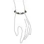 Bling Jewelry Purple Black White Hematite Pave Crystal Ball Bead Shamballa Inspired Bracelet for Men Women Cord String Adjustable 12MM