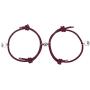 HICOSKY Magnetic Couple Bracelets Set Vows of Eternal Love Jewelry Gifts for Women Men Lover