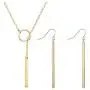 Punk Simple Style Gold/Silver Plated Lightning Long Exaggerated Square Geometric Stick Drop Dangle Earring for Women